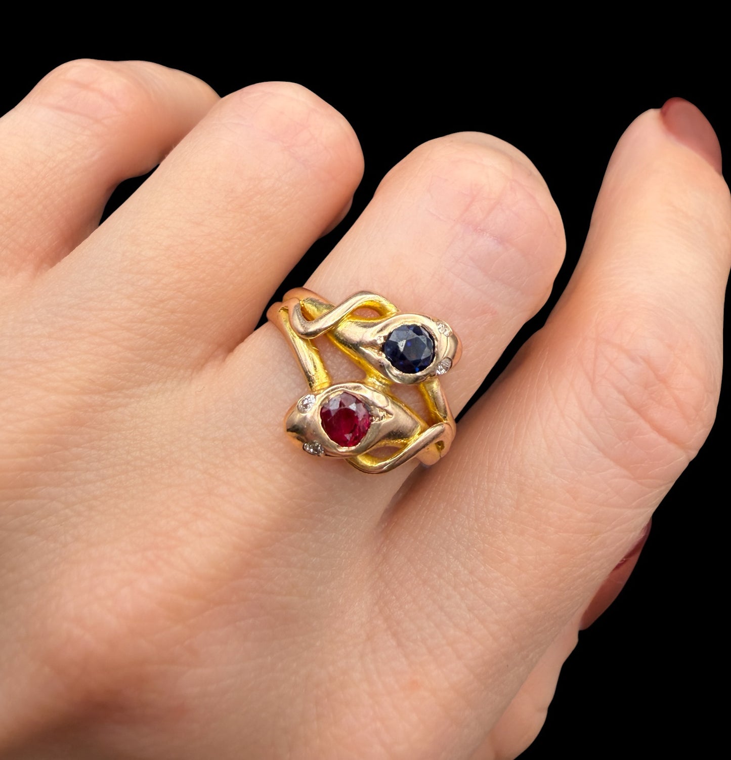 Double Snake Ring