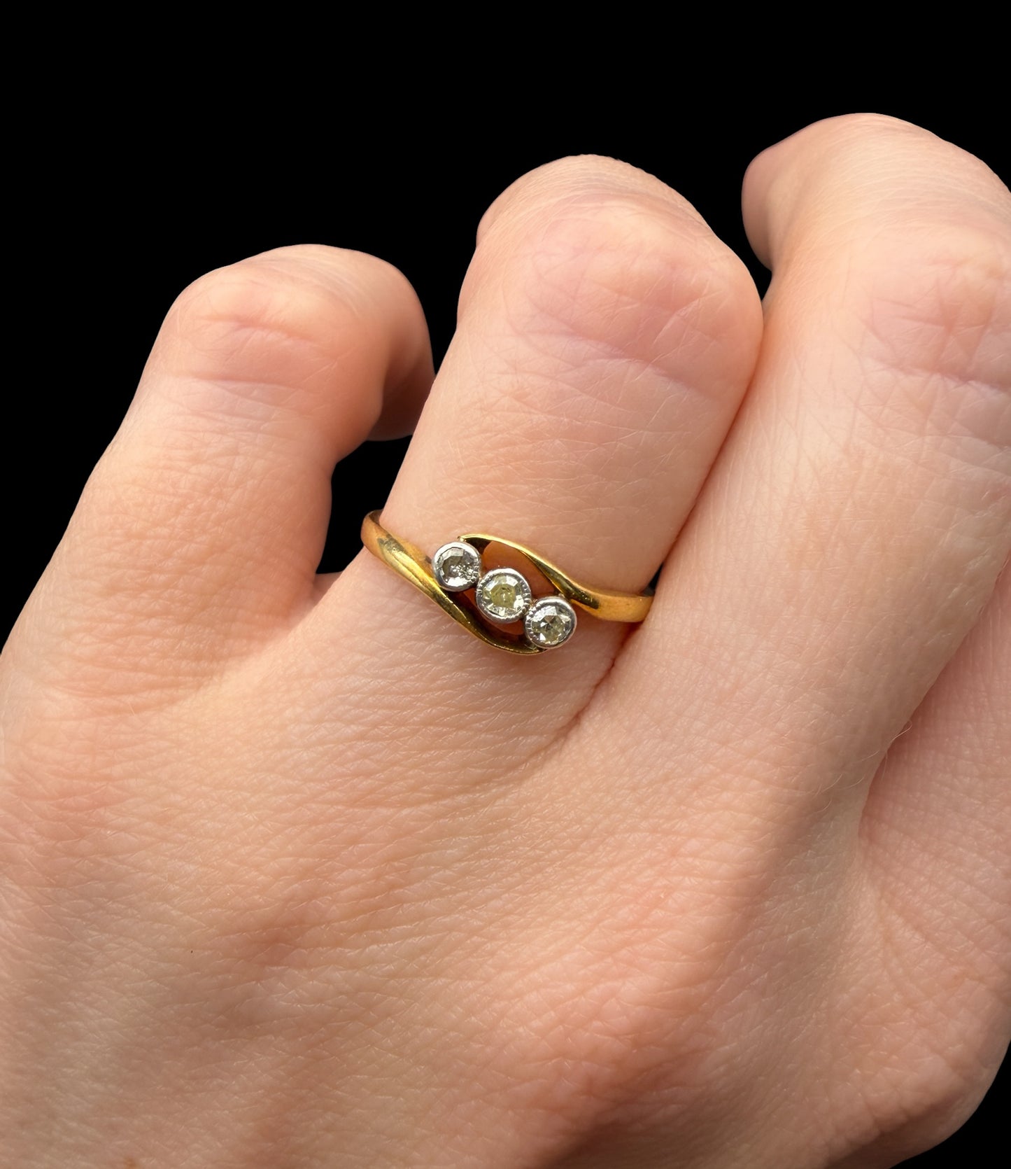 Tiny Trilogy Ring