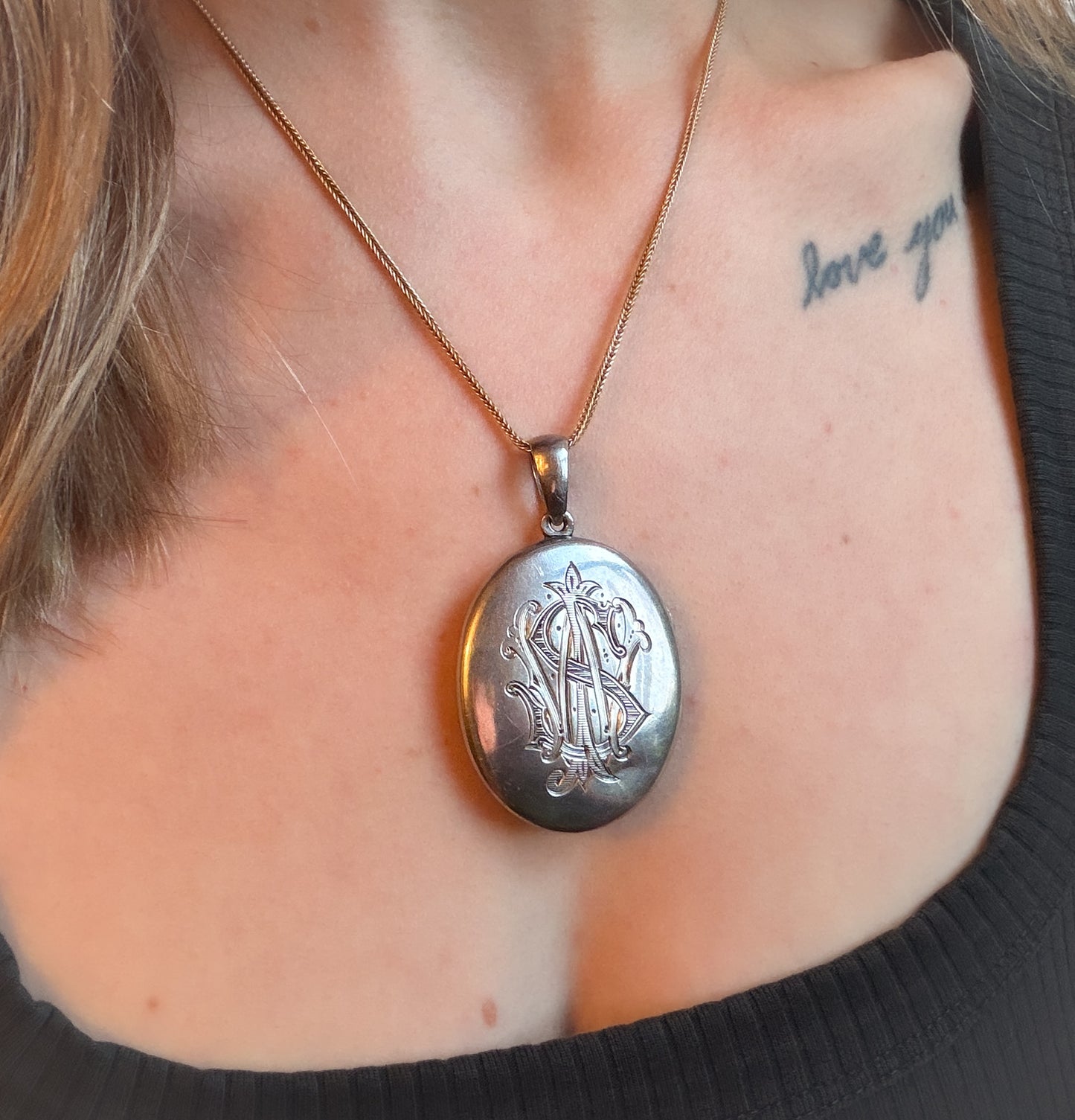 Victorian Silver Locket