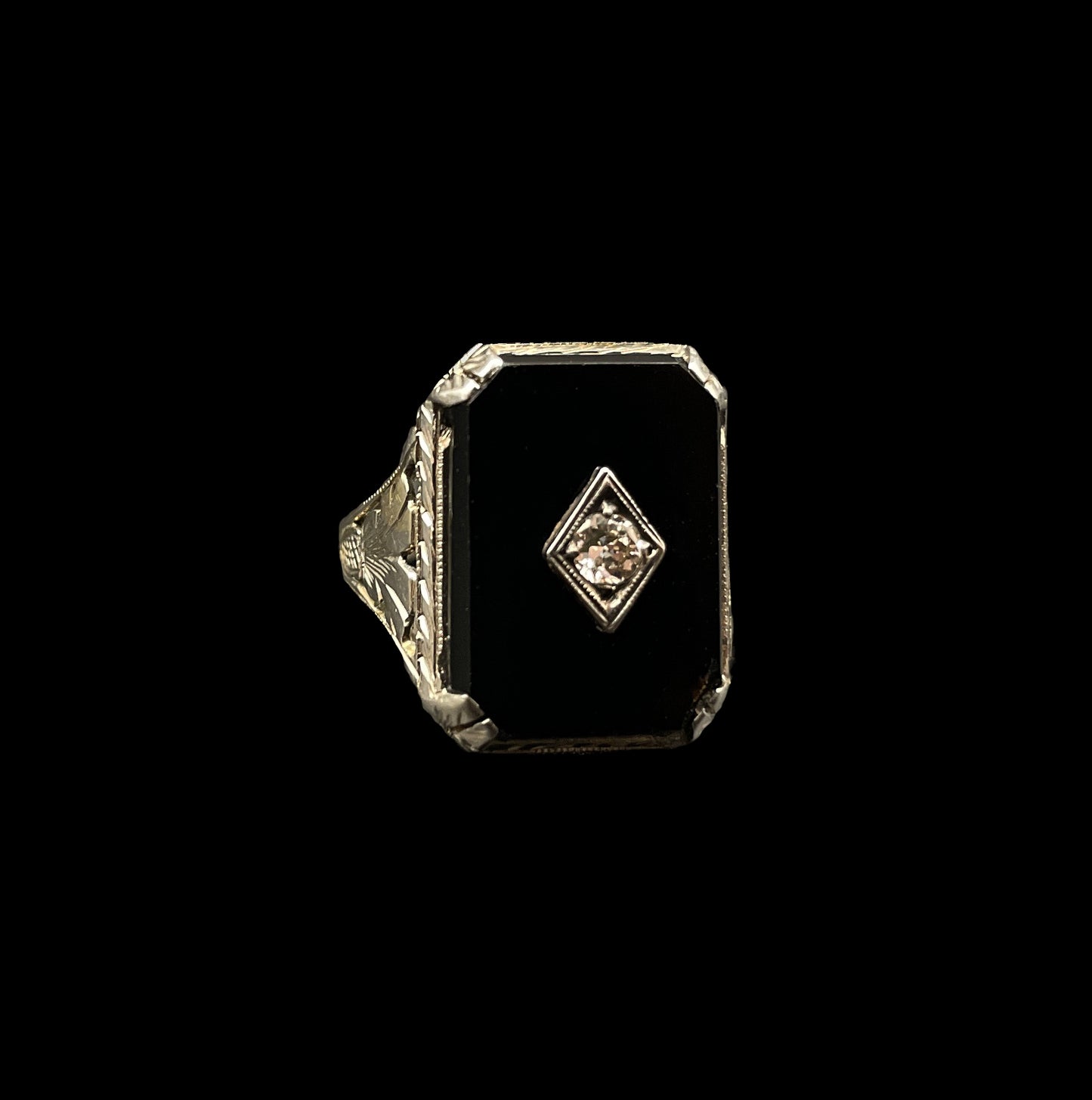 Art Deco Dinner Ring