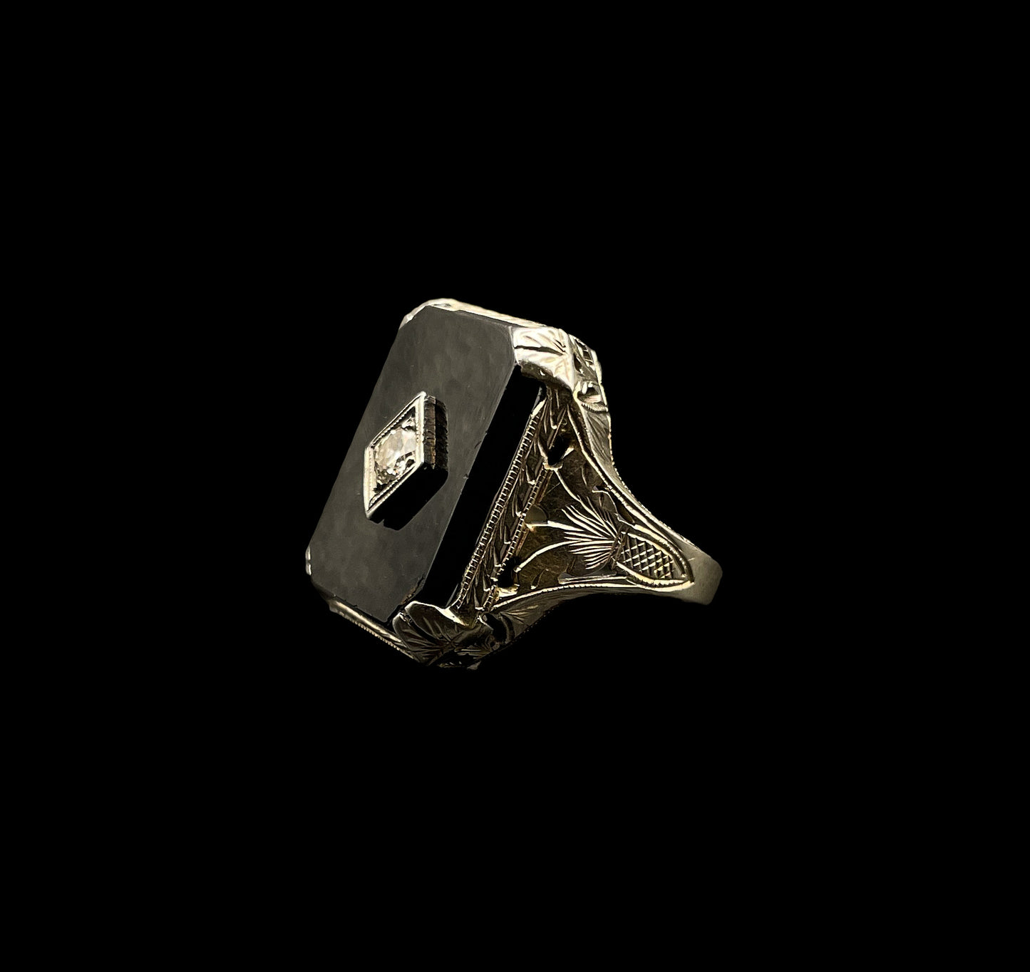 Art Deco Dinner Ring