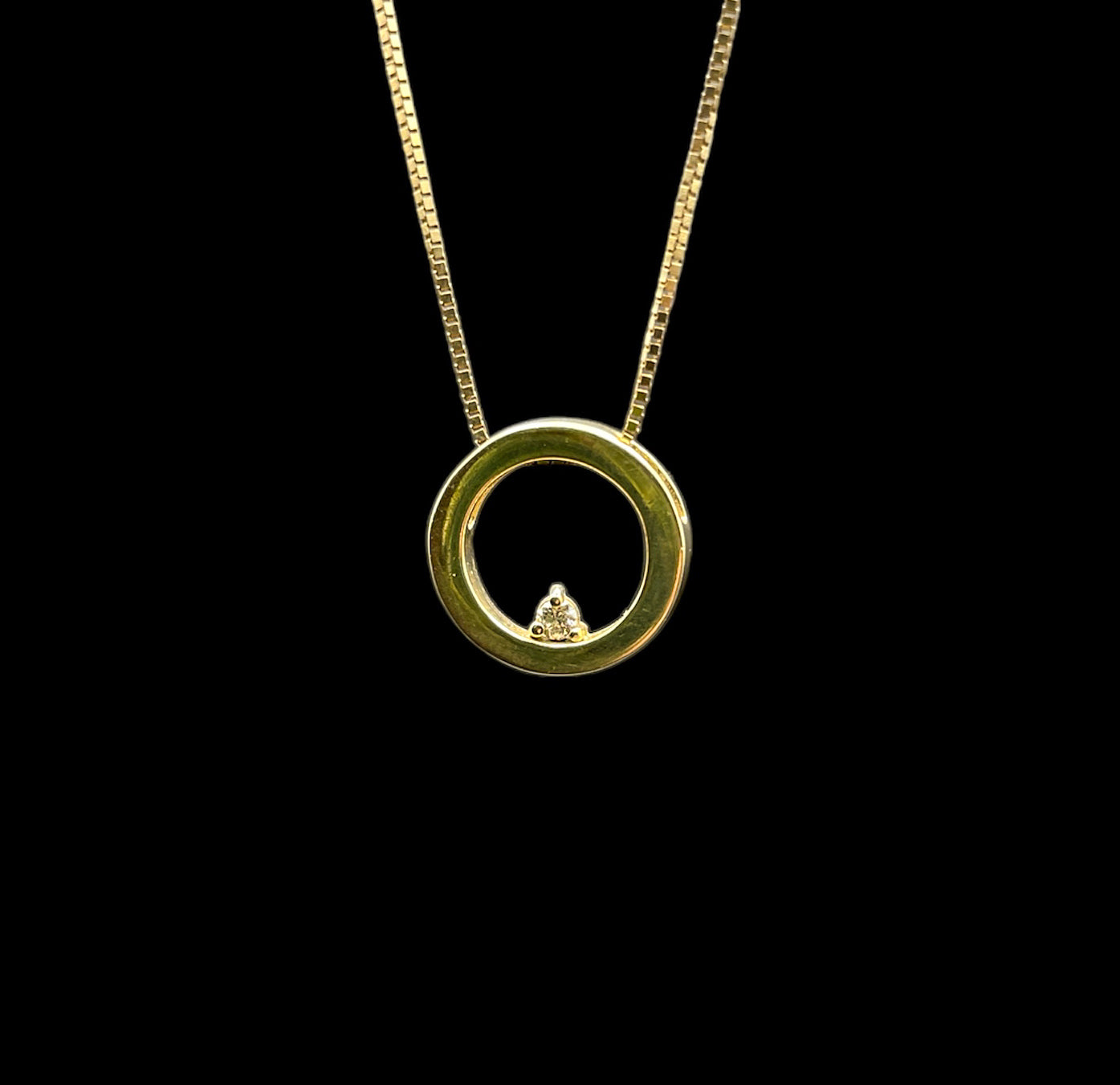 Diamond Slider Pendant