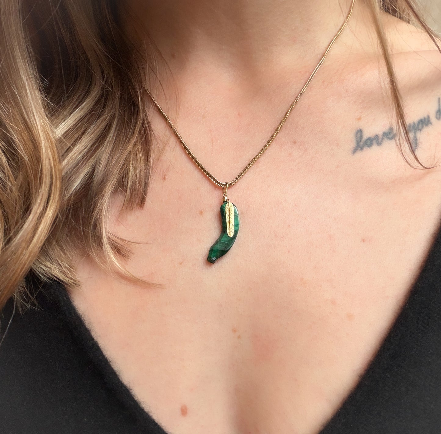Green Banana Charm