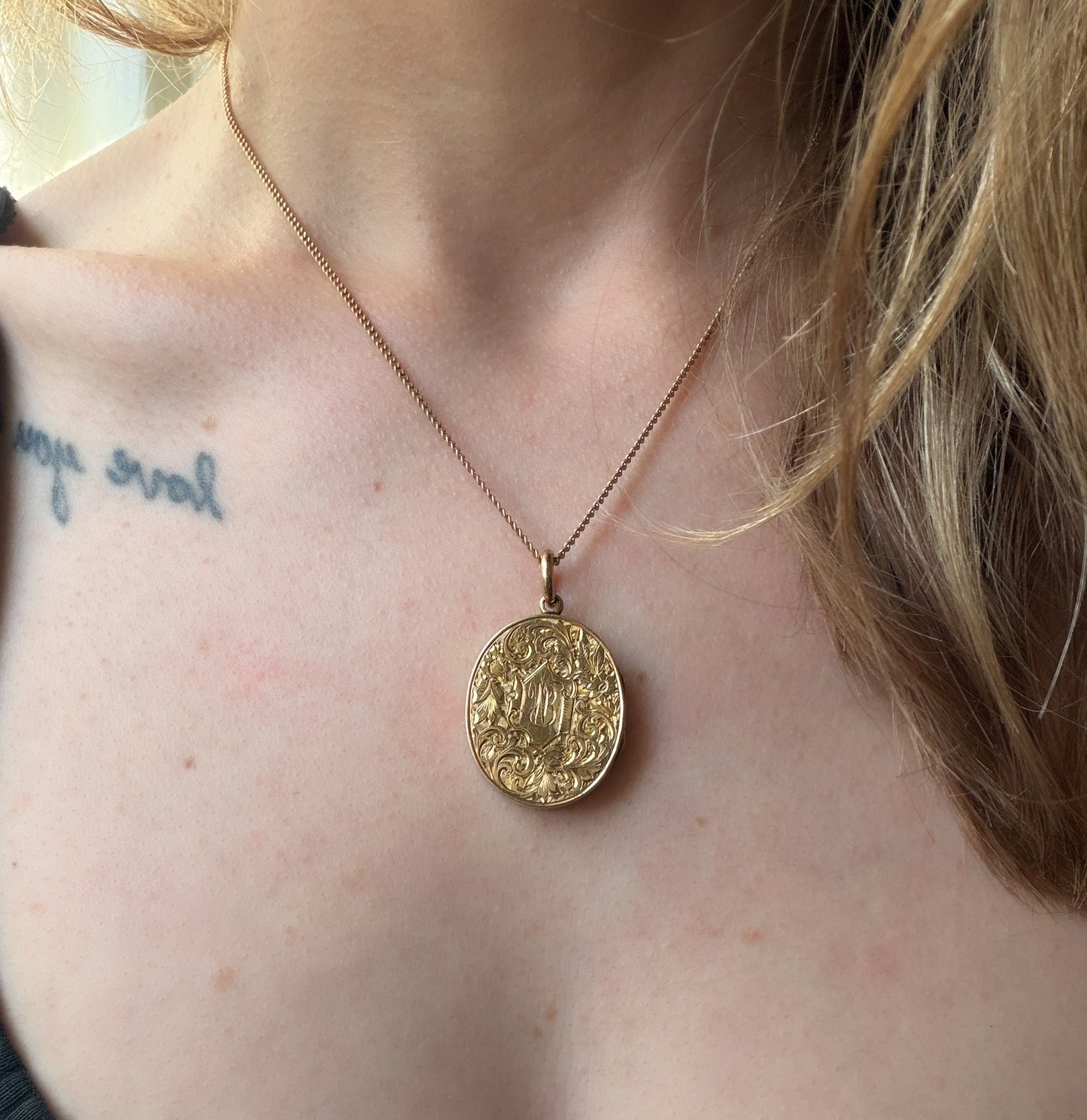 The 'EW' Locket