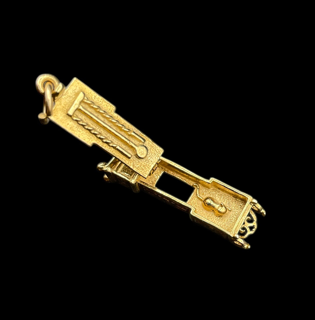 Hickory Dickory Dock Charm