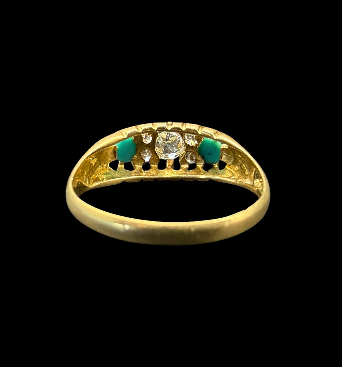 Edwardian Sparkler Ring
