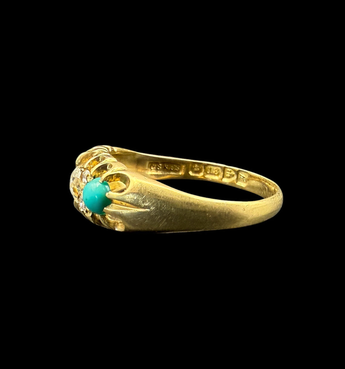 Edwardian Sparkler Ring