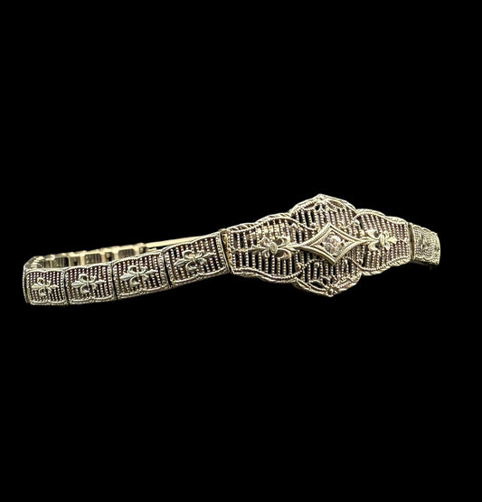 Deco Fleur De Lis Bracelet