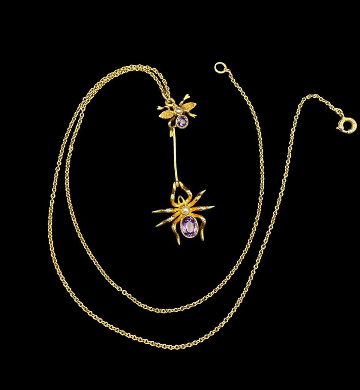 Spider's Prey Necklace