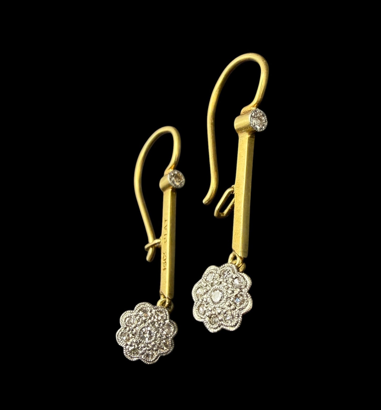 Diamond Flower Drops
