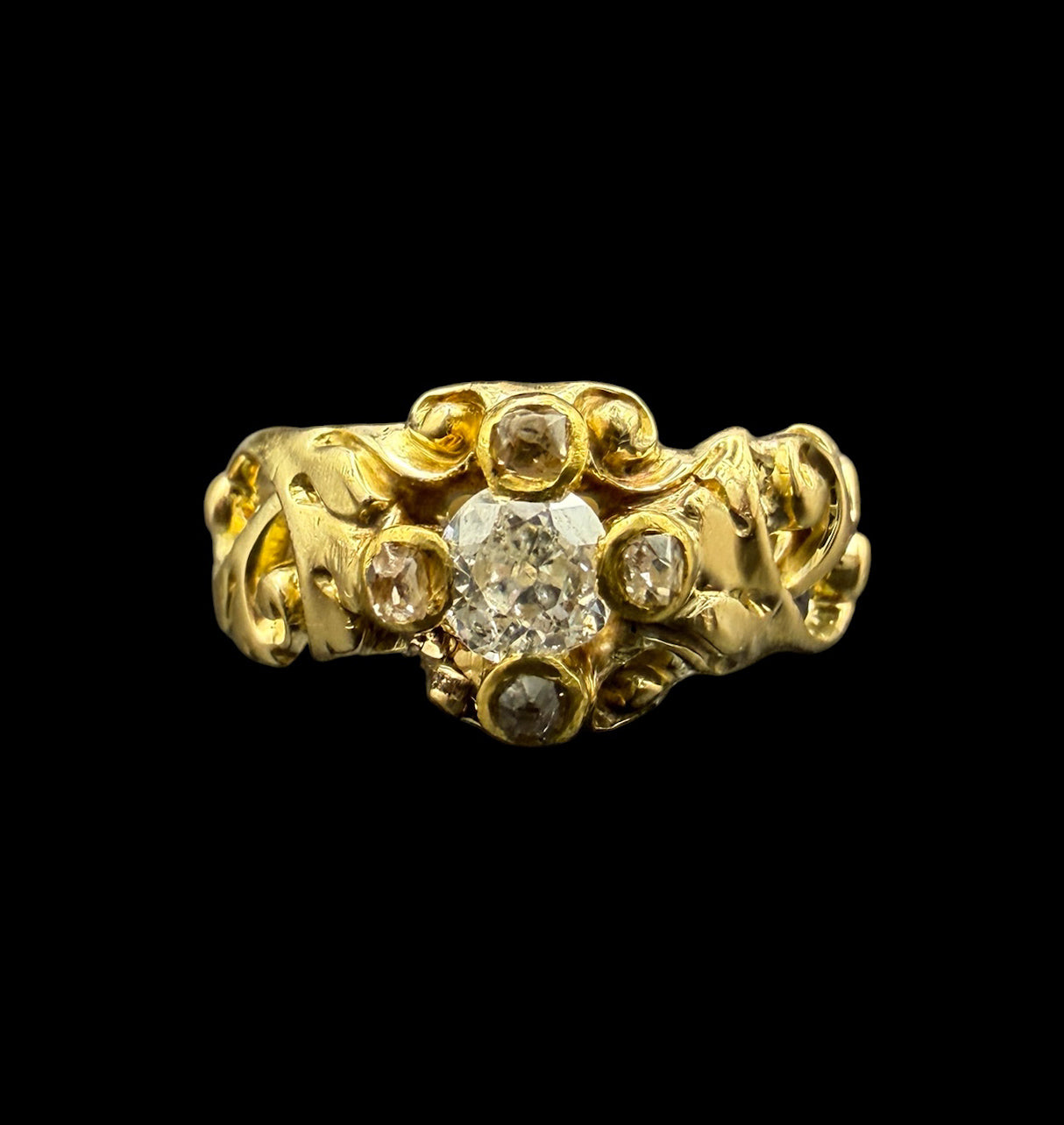 Diamonds on the Vine Ring