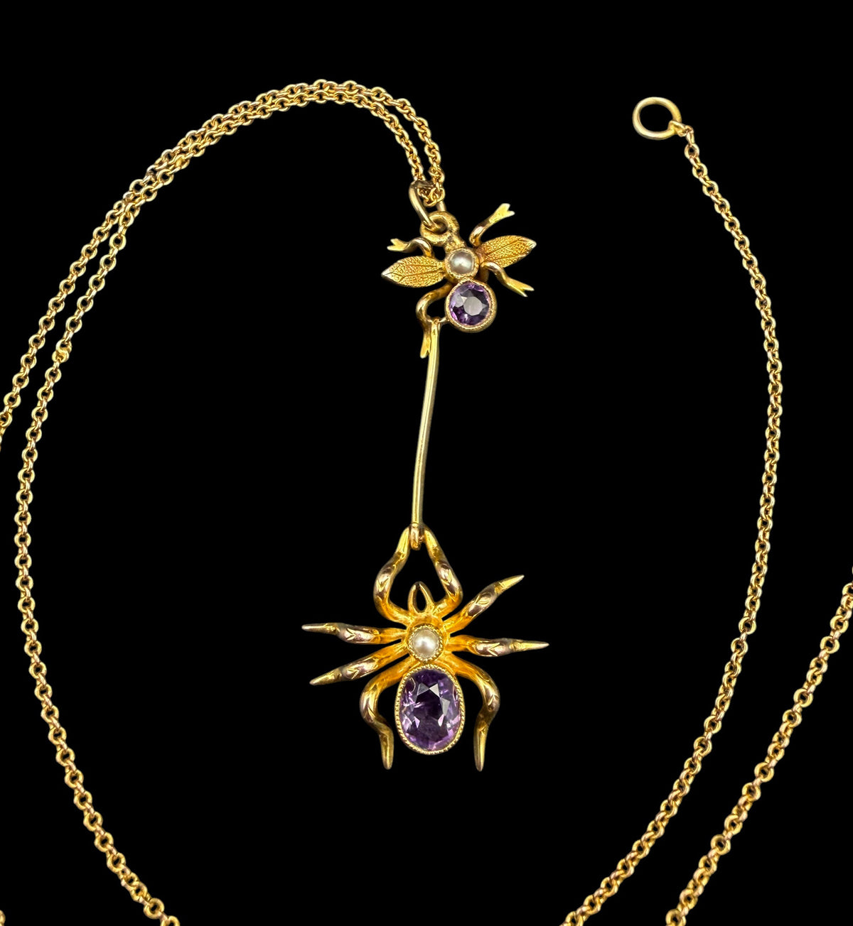 Spider's Prey Necklace