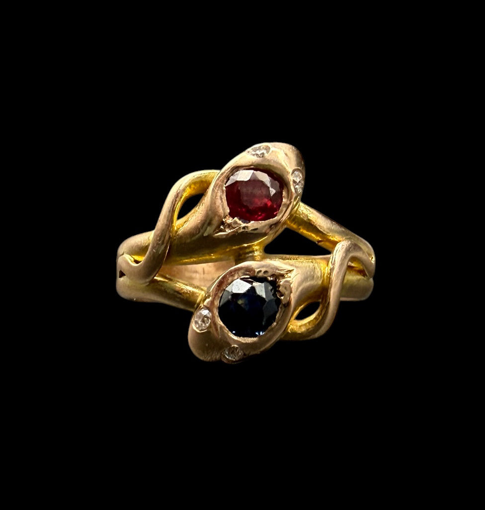 Double Snake Ring