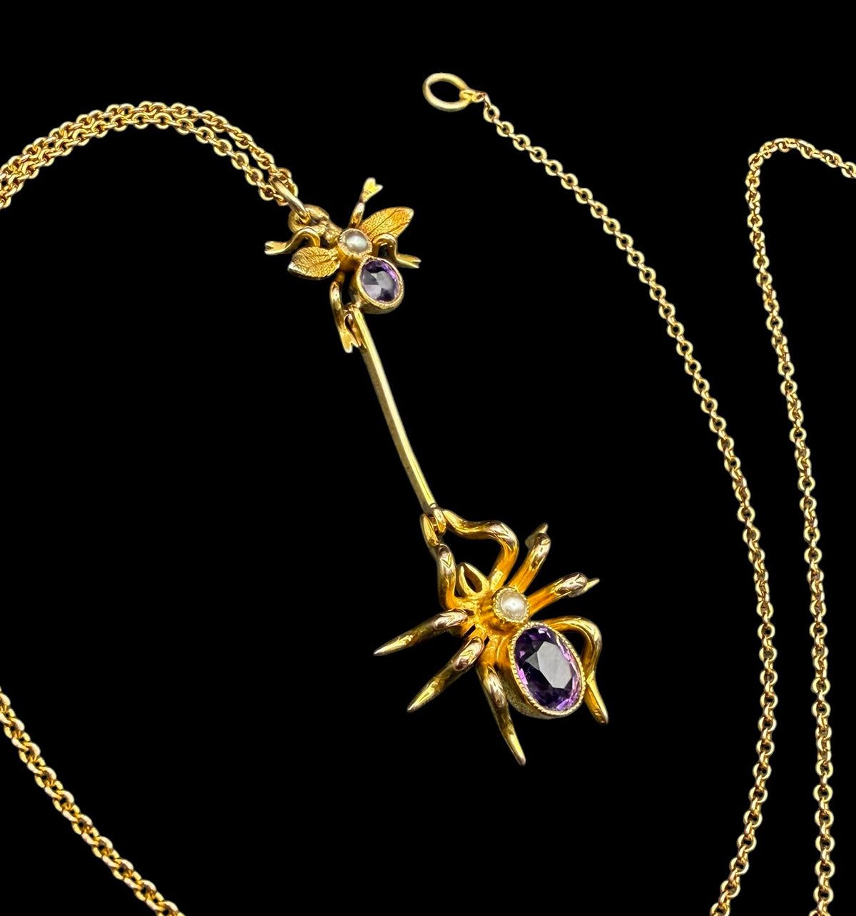 Spider's Prey Necklace