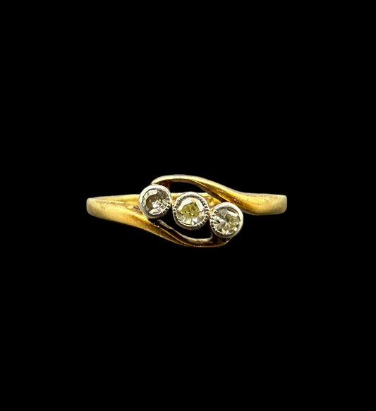 Tiny Trilogy Ring