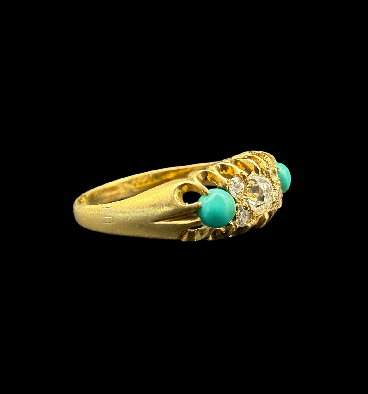 Edwardian Sparkler Ring