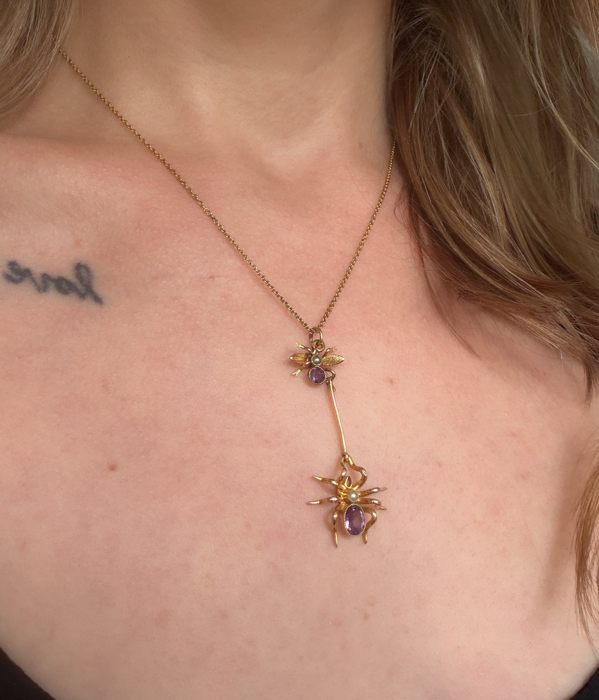 Spider's Prey Necklace