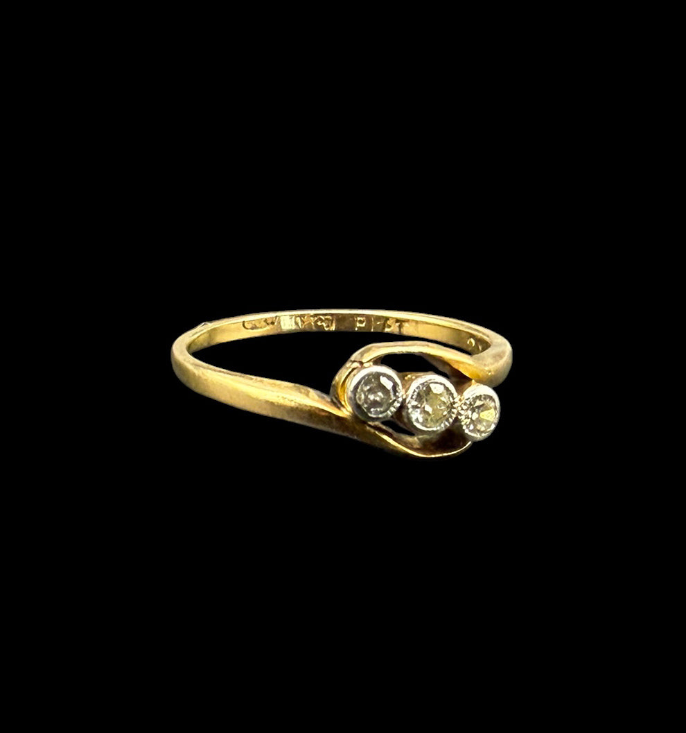 Tiny Trilogy Ring