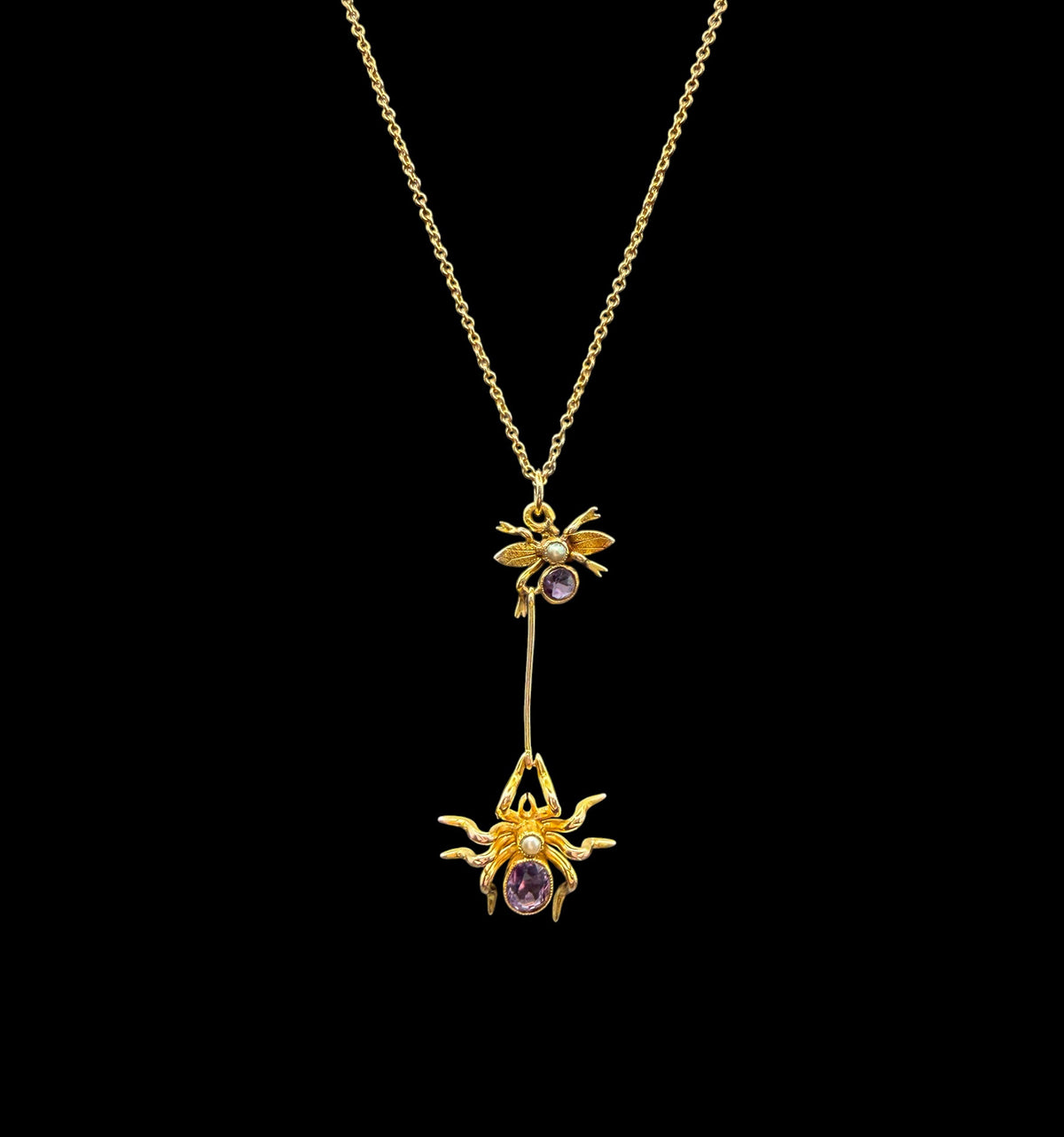 Spider's Prey Necklace
