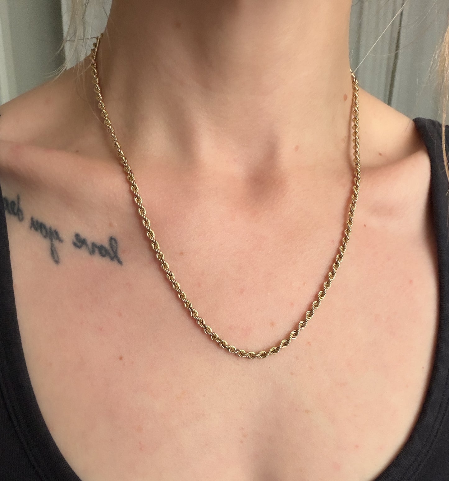 Solid Rope Chain