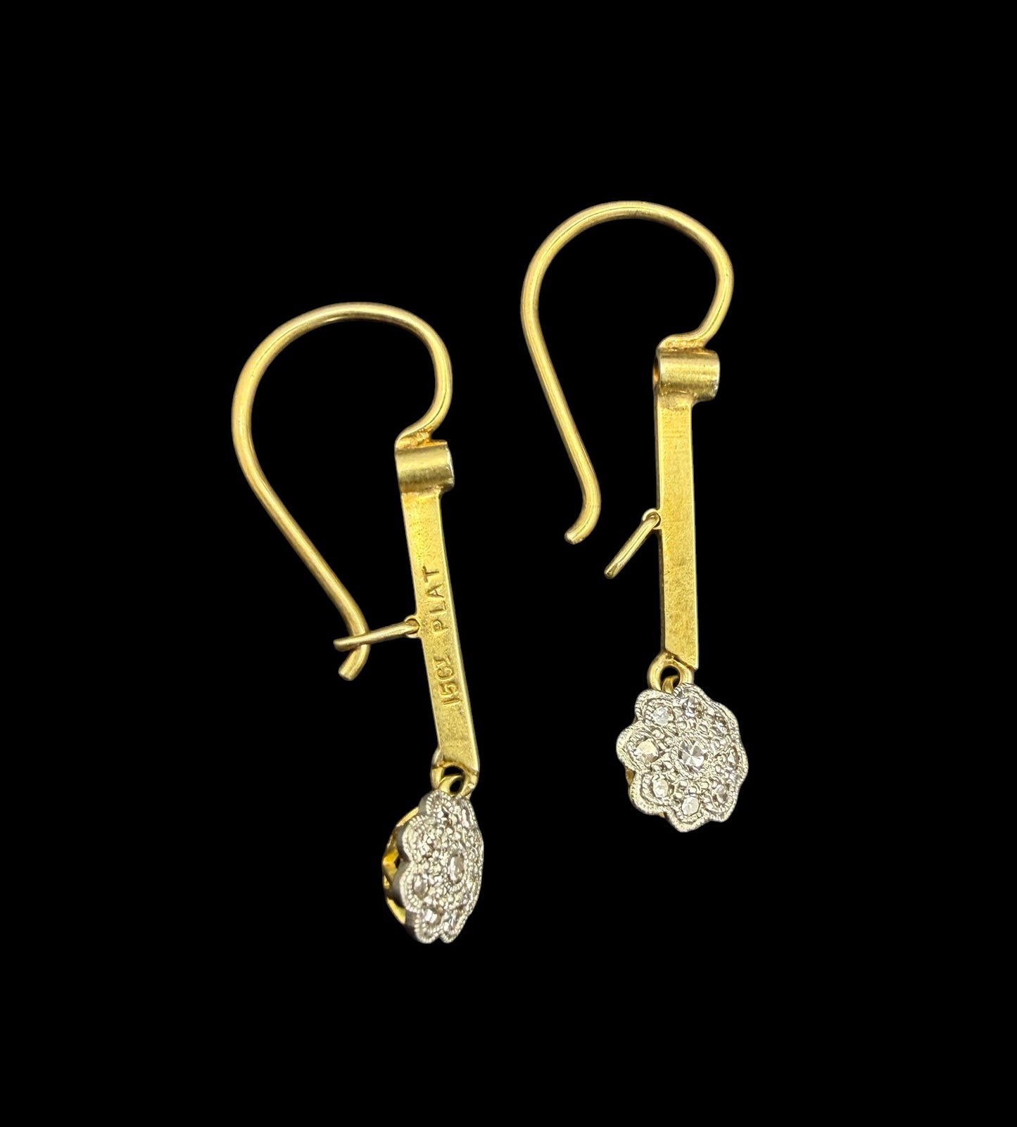 Diamond Flower Drops