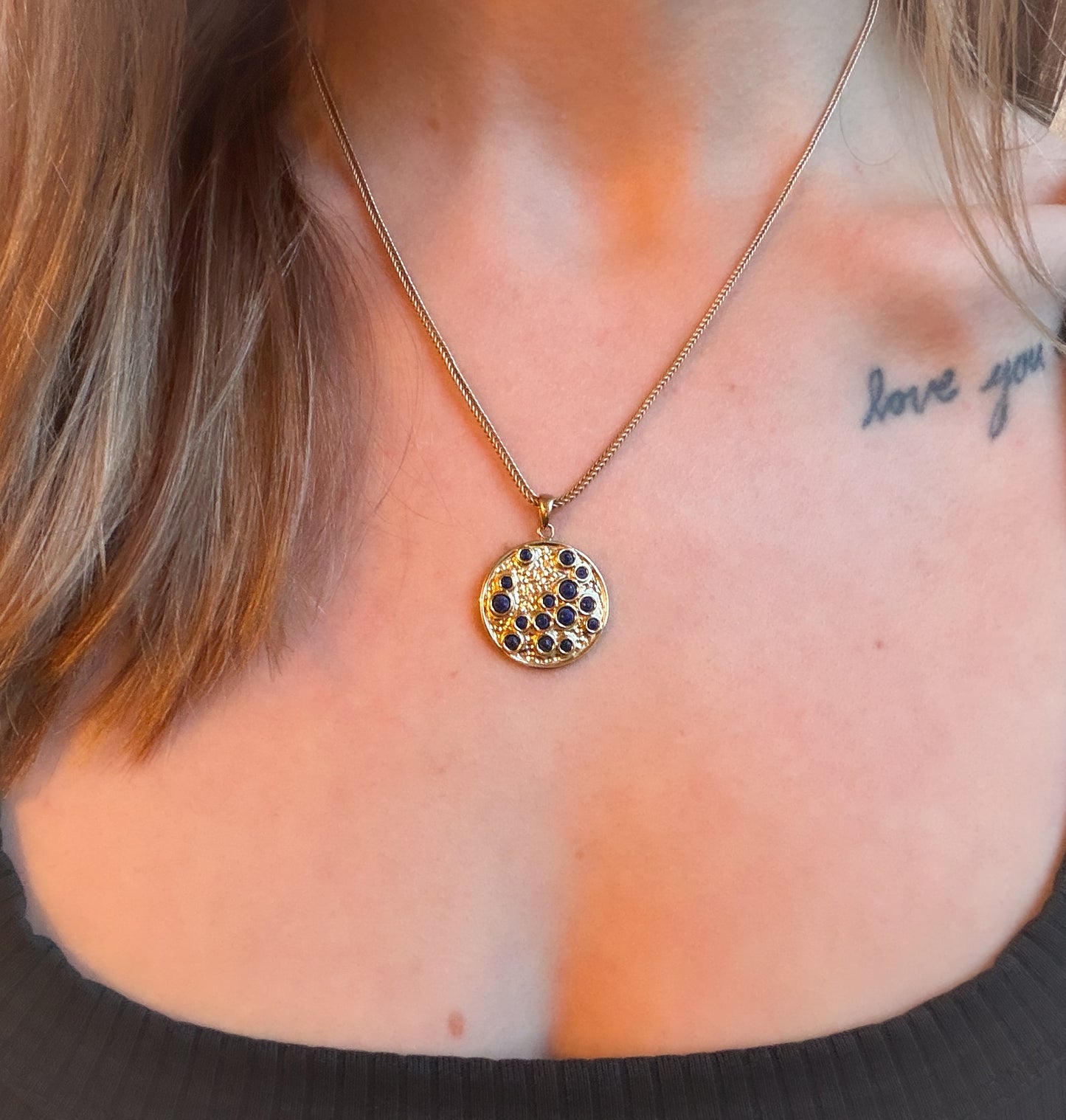 Blue Moon Pendant