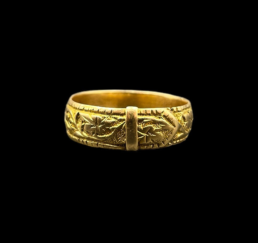 Victorian Buckle Ring