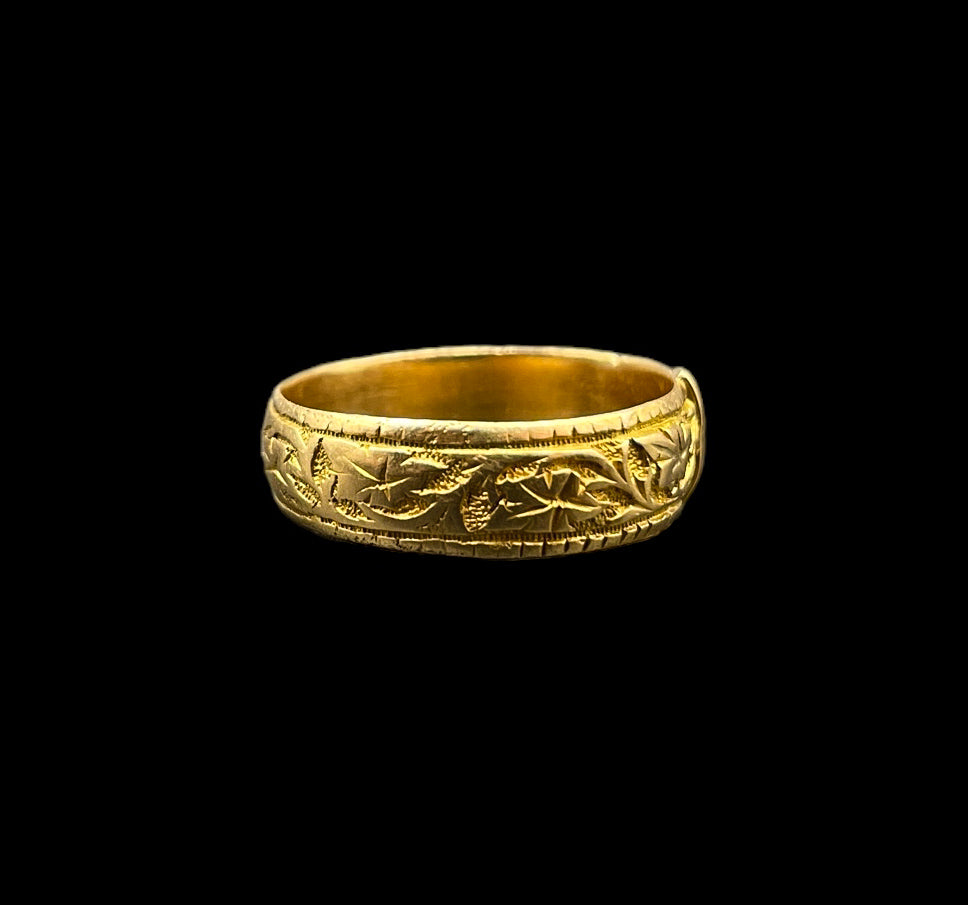 Victorian Buckle Ring