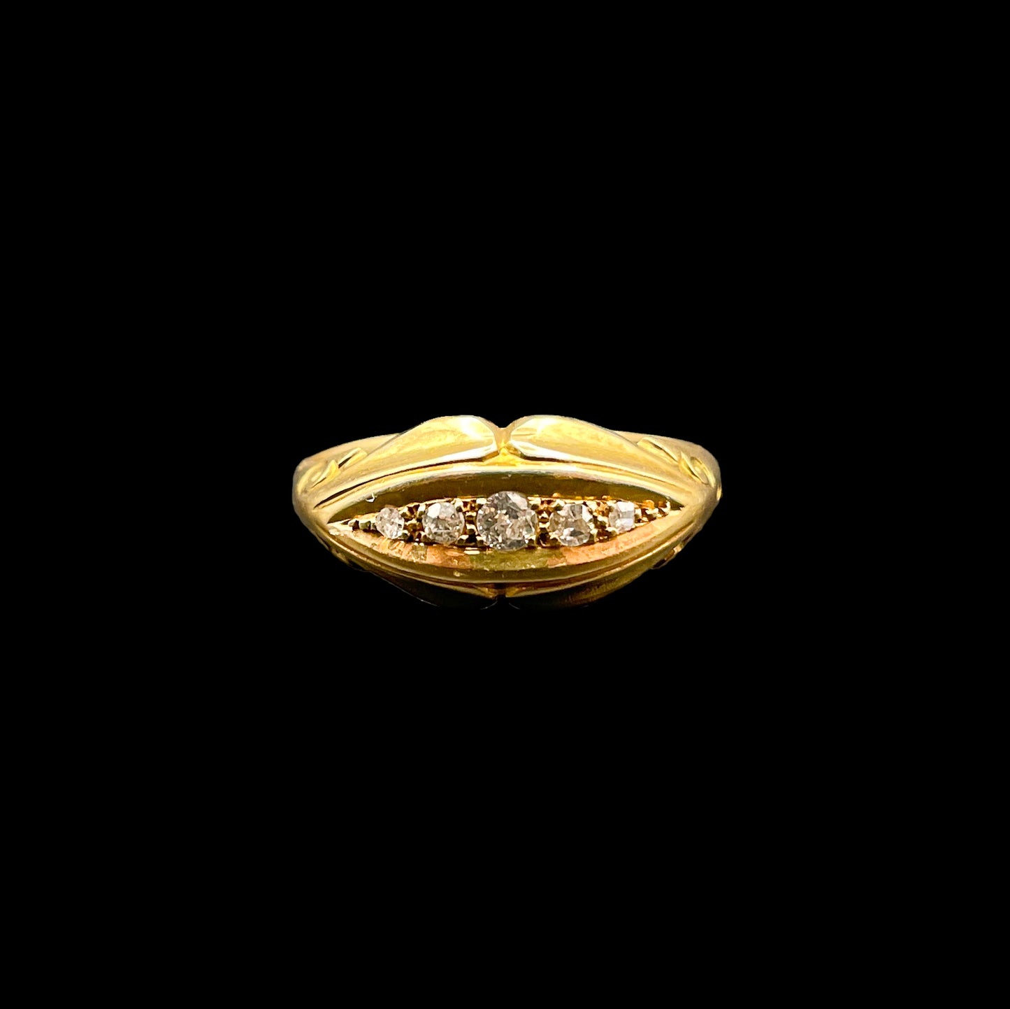 Diamond Smile Ring