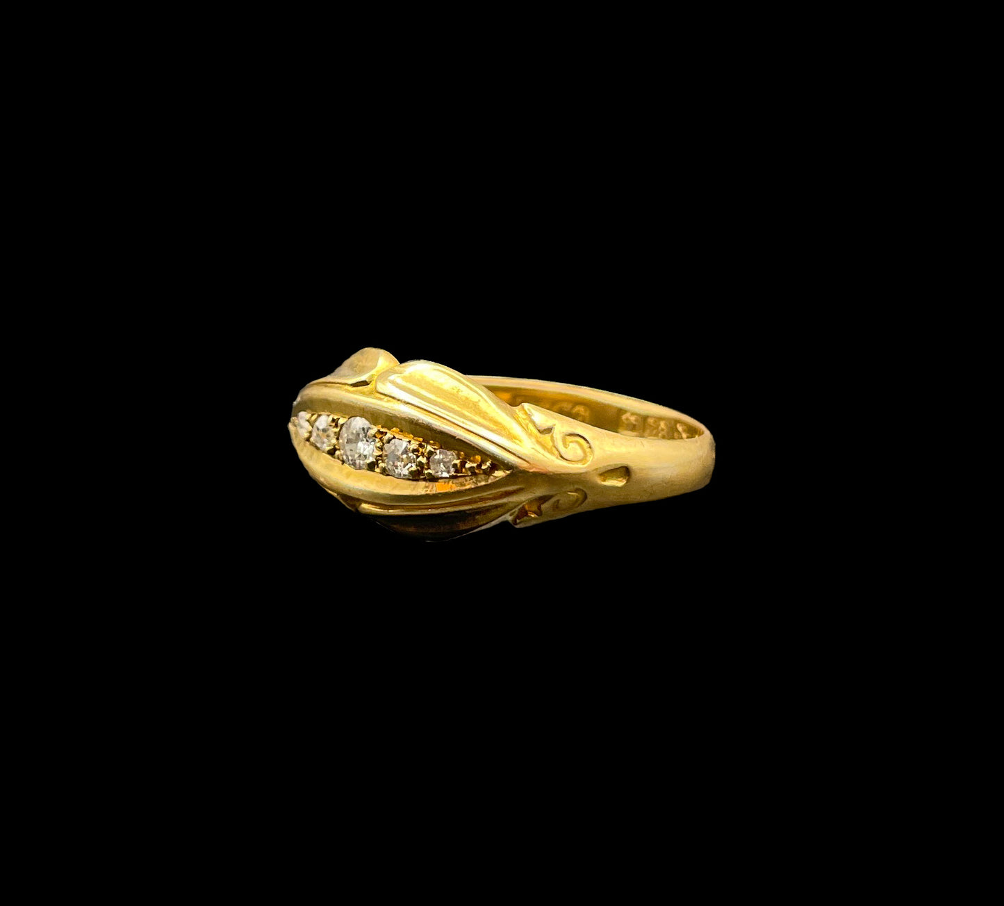 Diamond Smile Ring