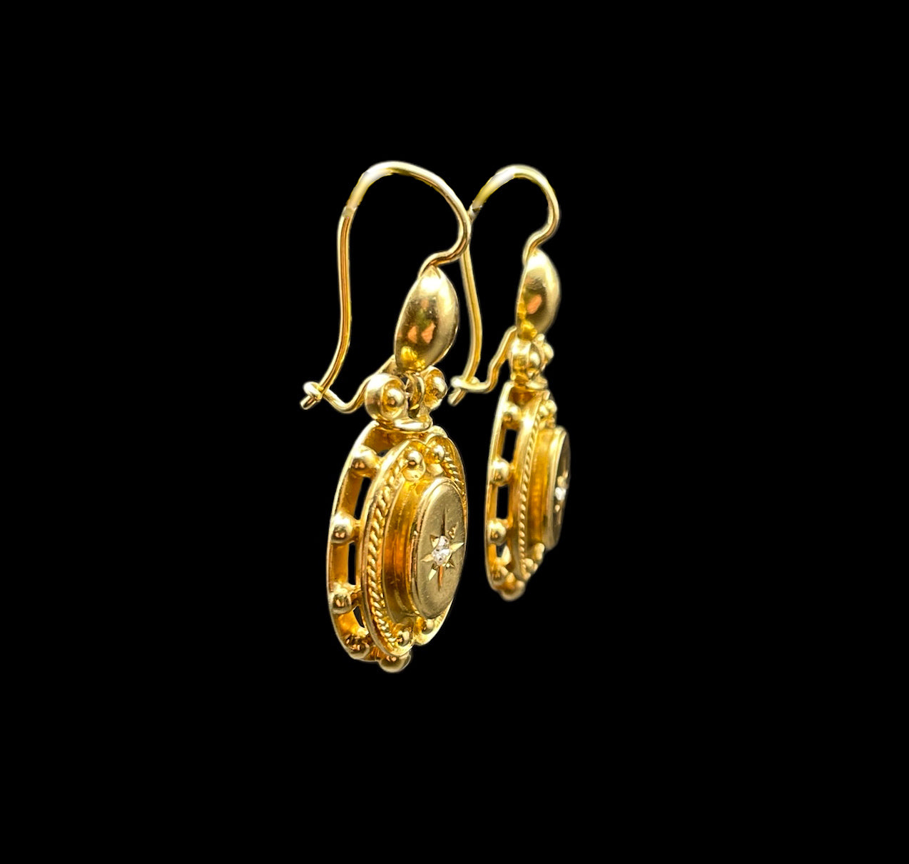 Reproduction Etruscan Revival Earrings