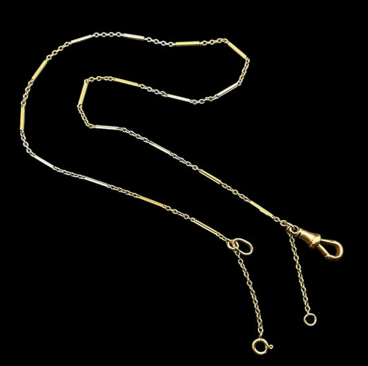 Two Tone Watch Chain