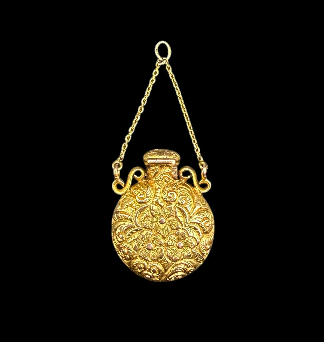 Victorian Perfume Bottle Pendant