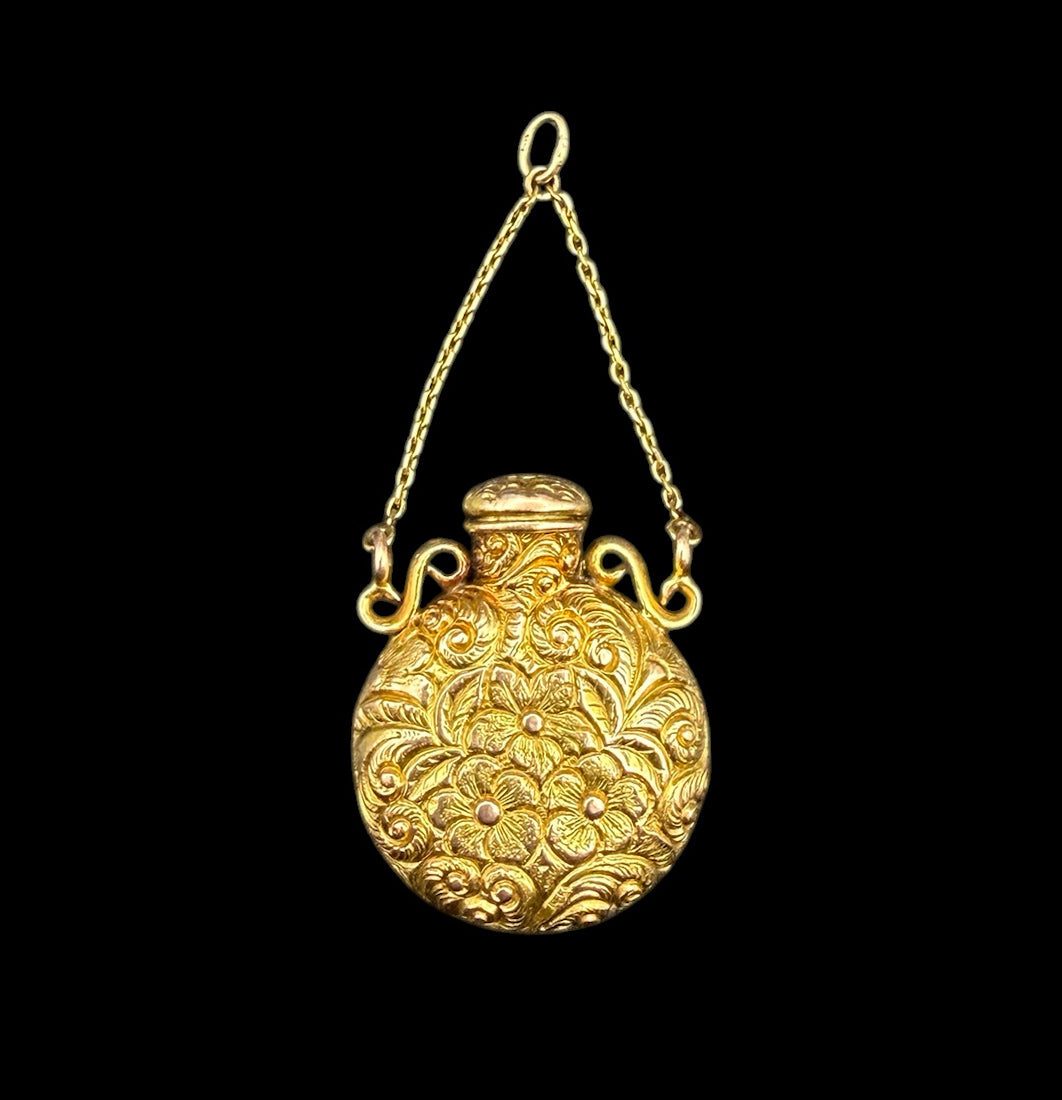 Victorian Perfume Bottle Pendant