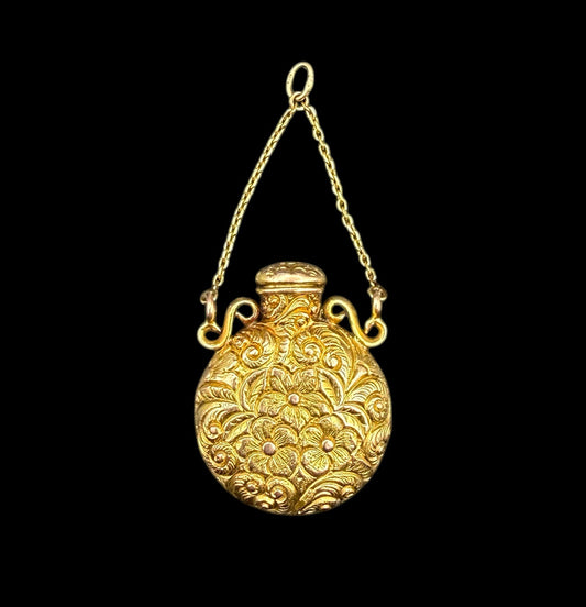 Victorian Perfume Bottle Pendant