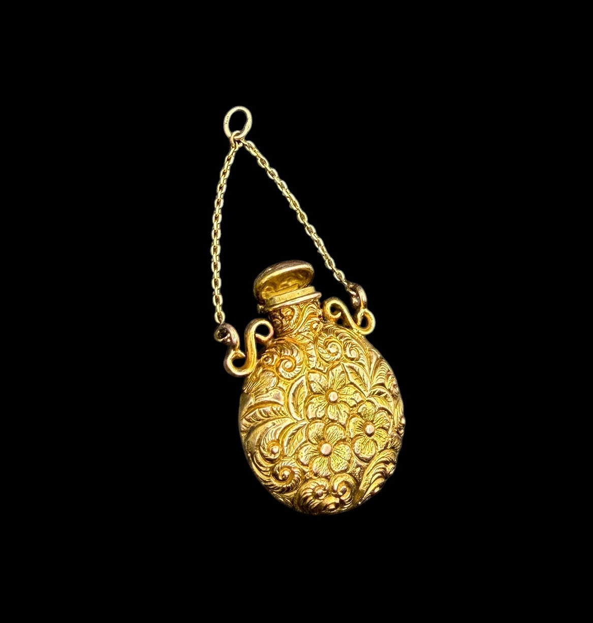 Victorian Perfume Bottle Pendant