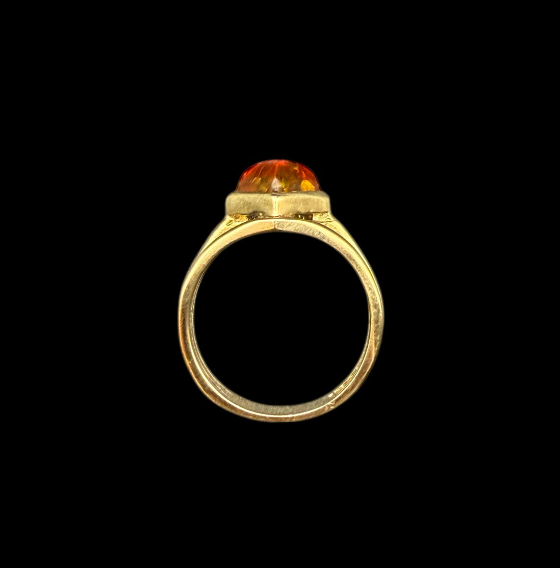 Amber Sun Ring