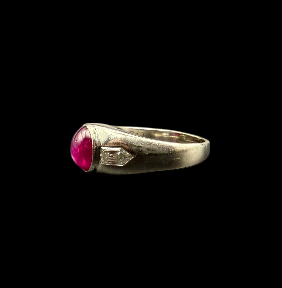 Star Ruby Eclipse Ring