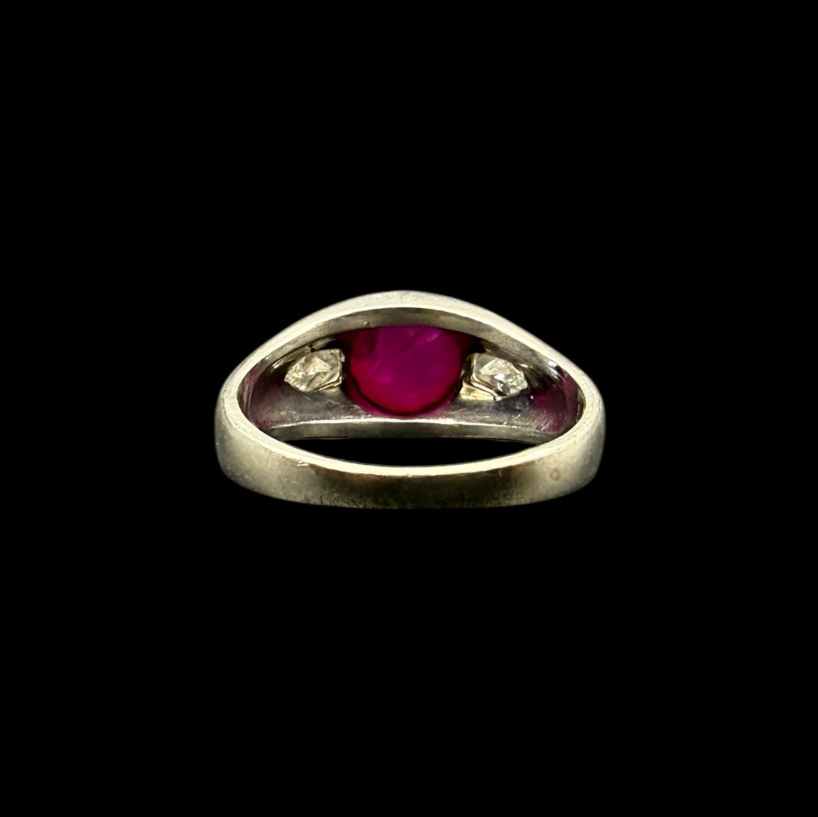 Star Ruby Eclipse Ring