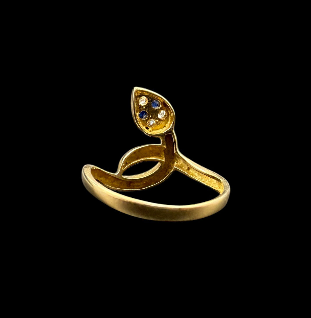 Sparkling Serpent Ring
