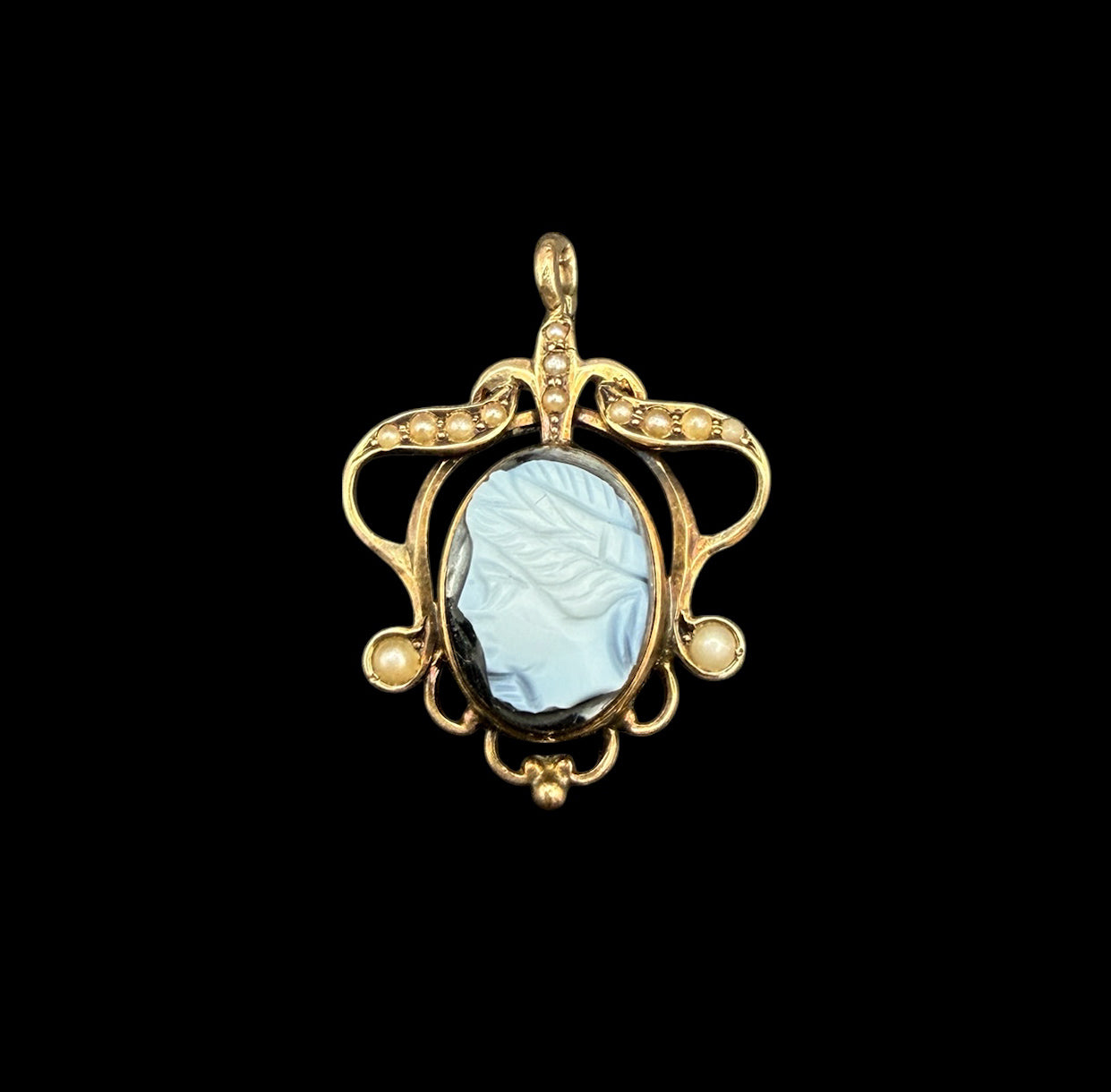 Victorian Cameo Pendant