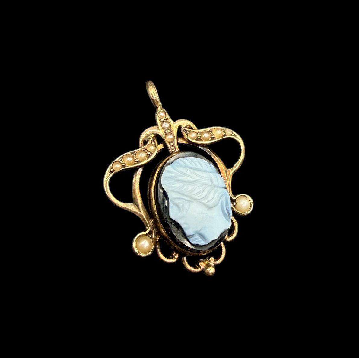 Victorian Cameo Pendant