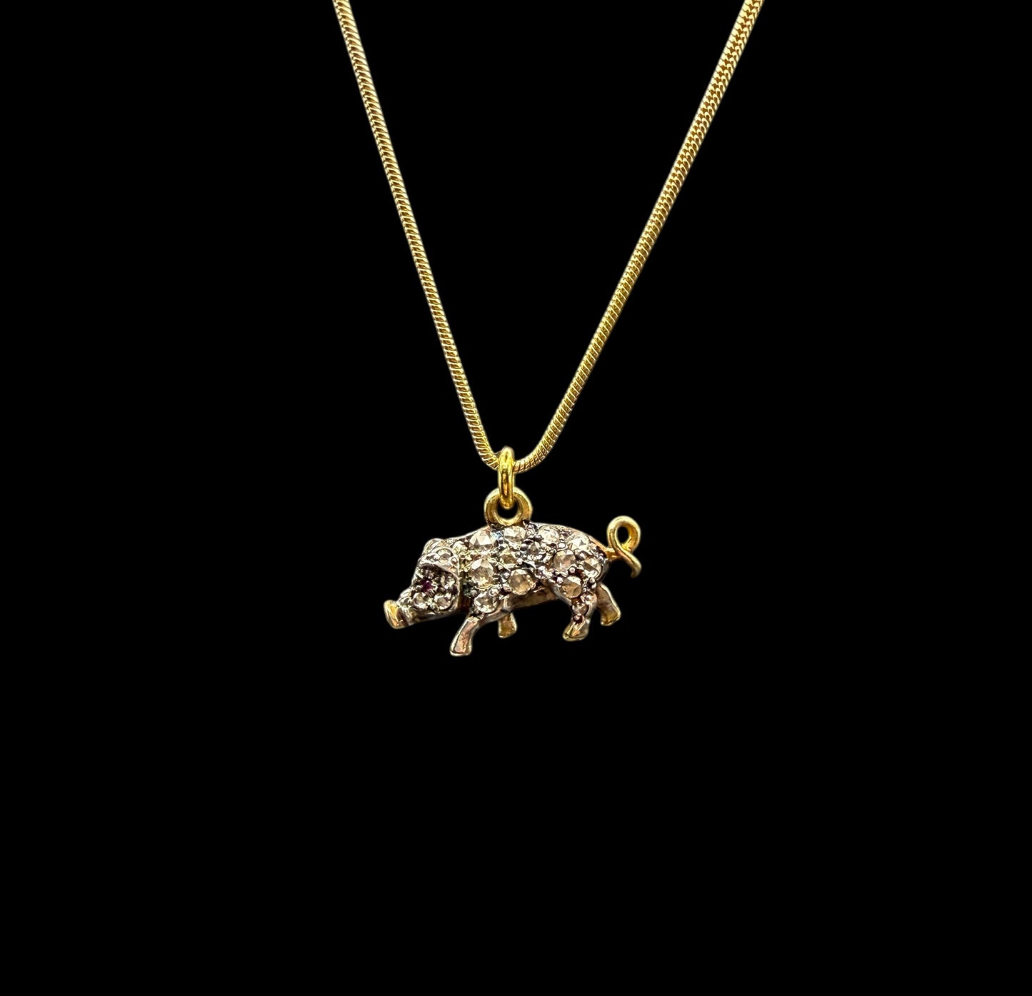 This Little Piggy Charm