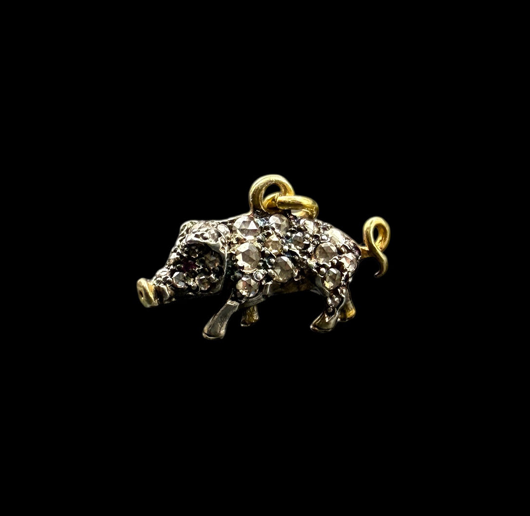 This Little Piggy Charm