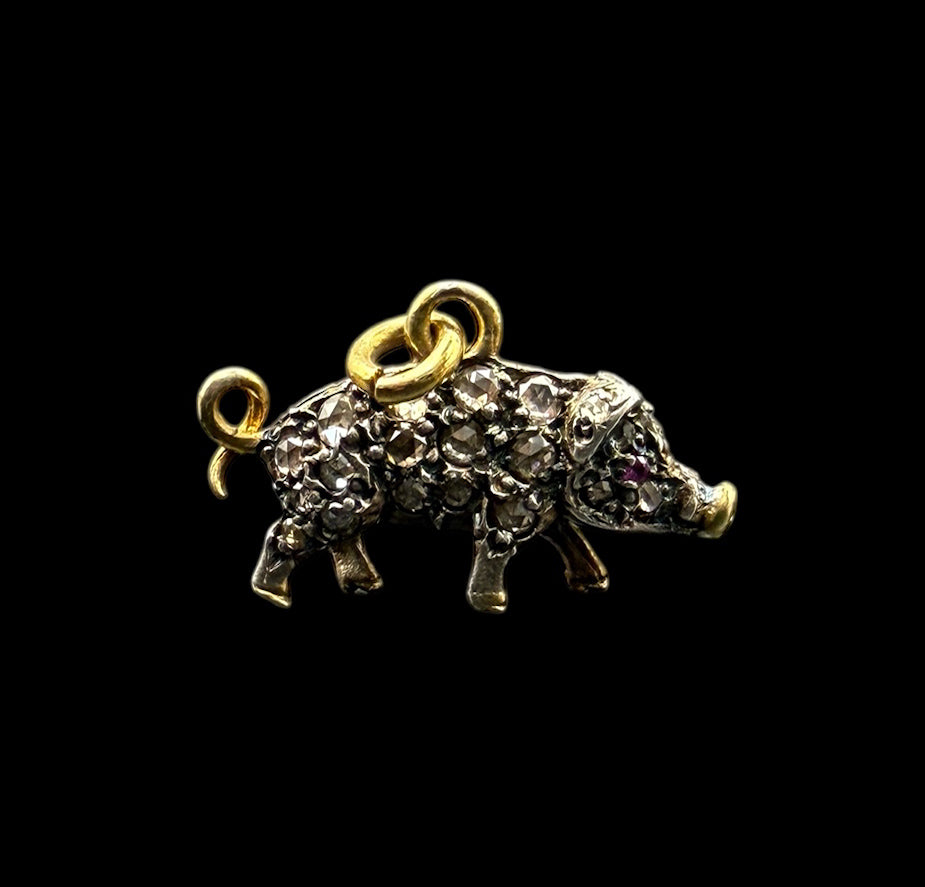 This Little Piggy Charm