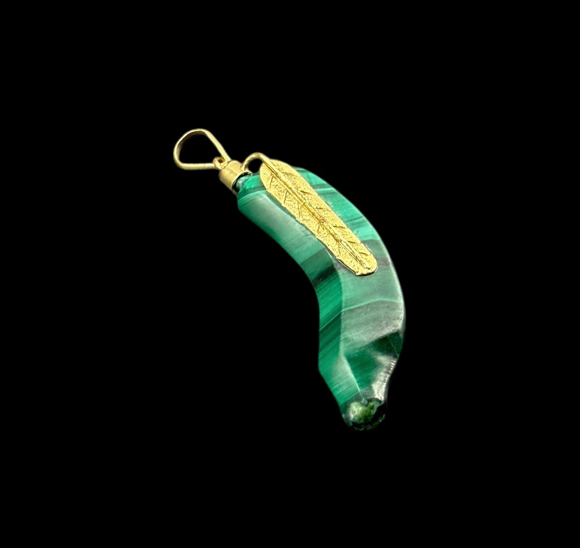 Green Banana Charm