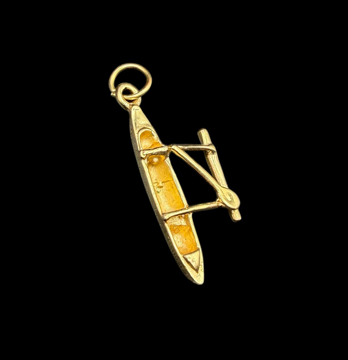 Outrigger Canoe Charm