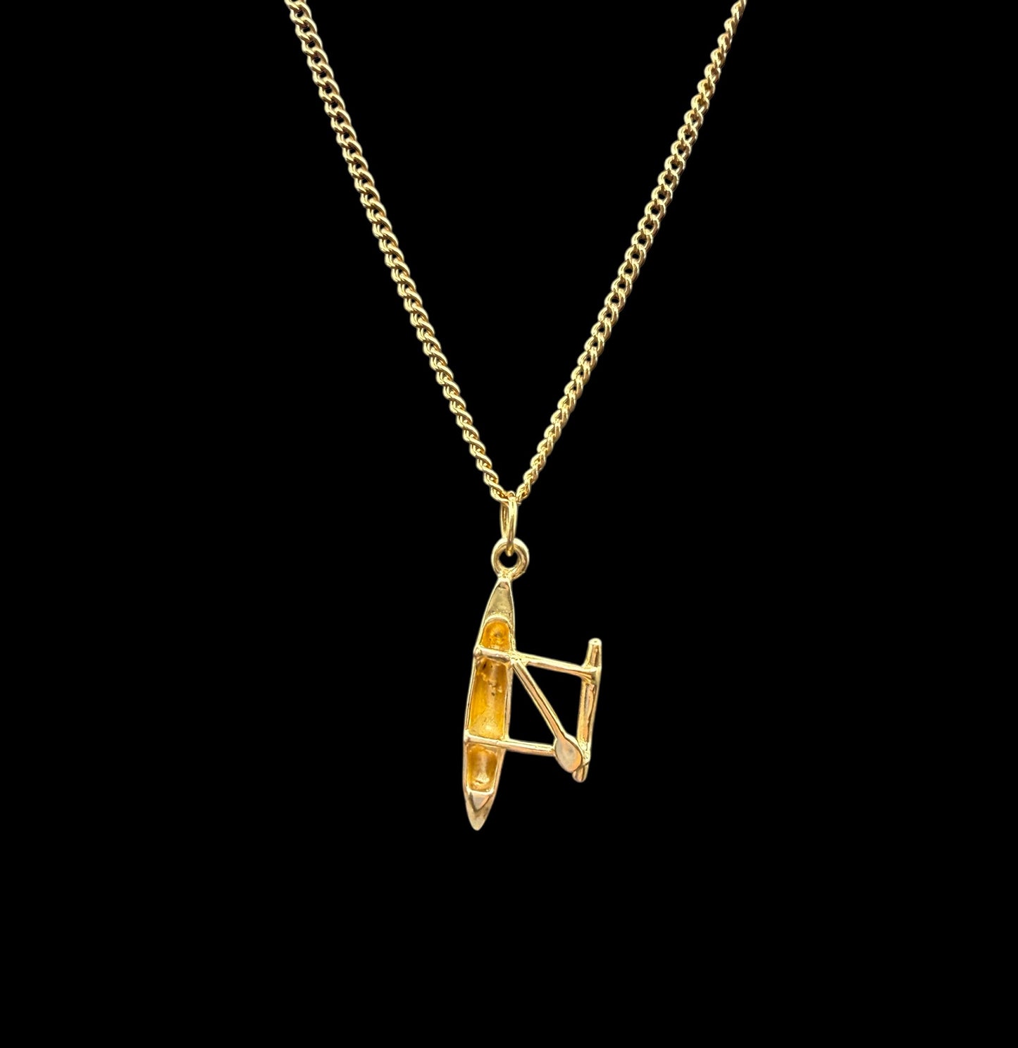 Outrigger Canoe Charm