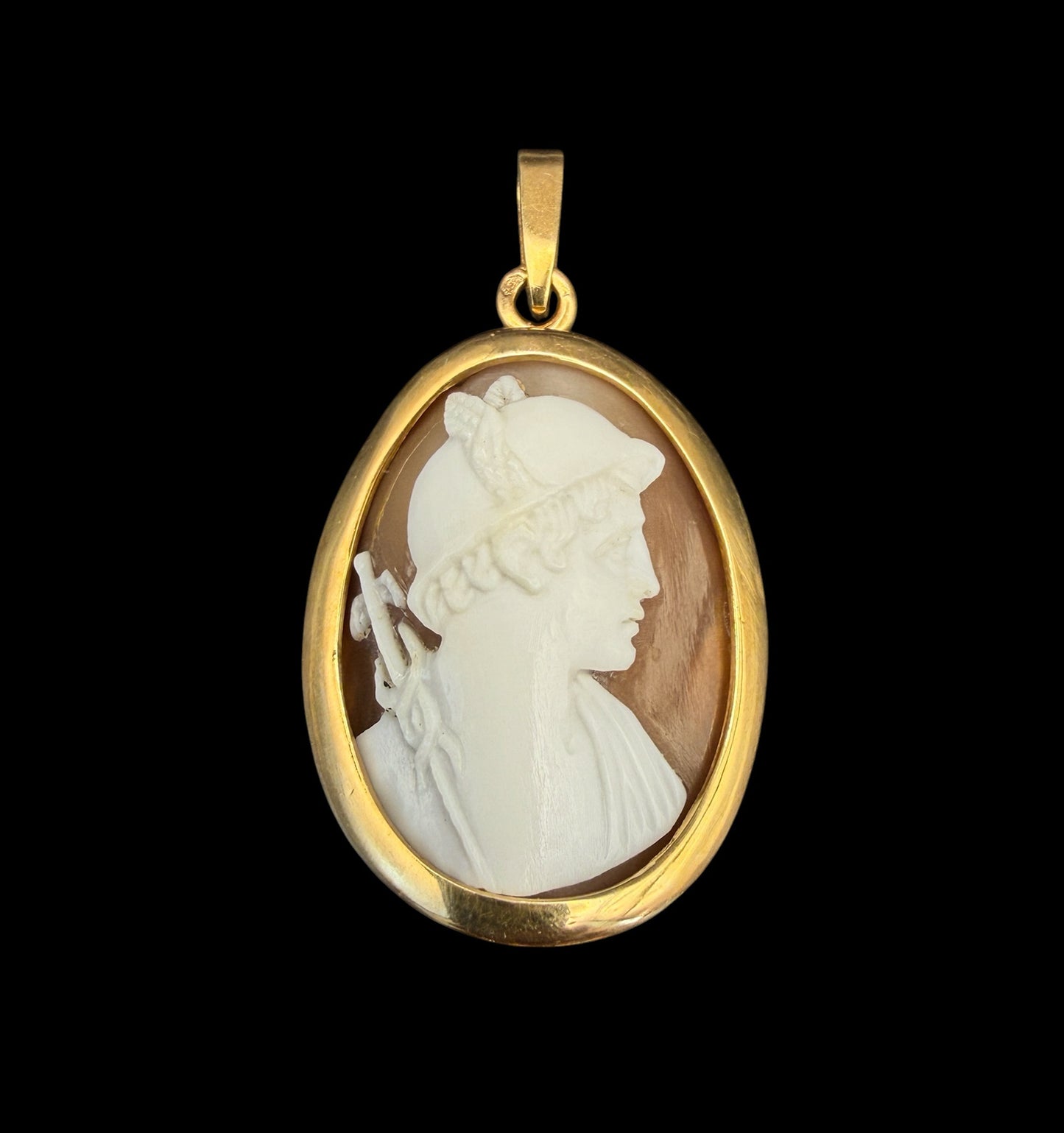 Divine Trickster Cameo Pendant