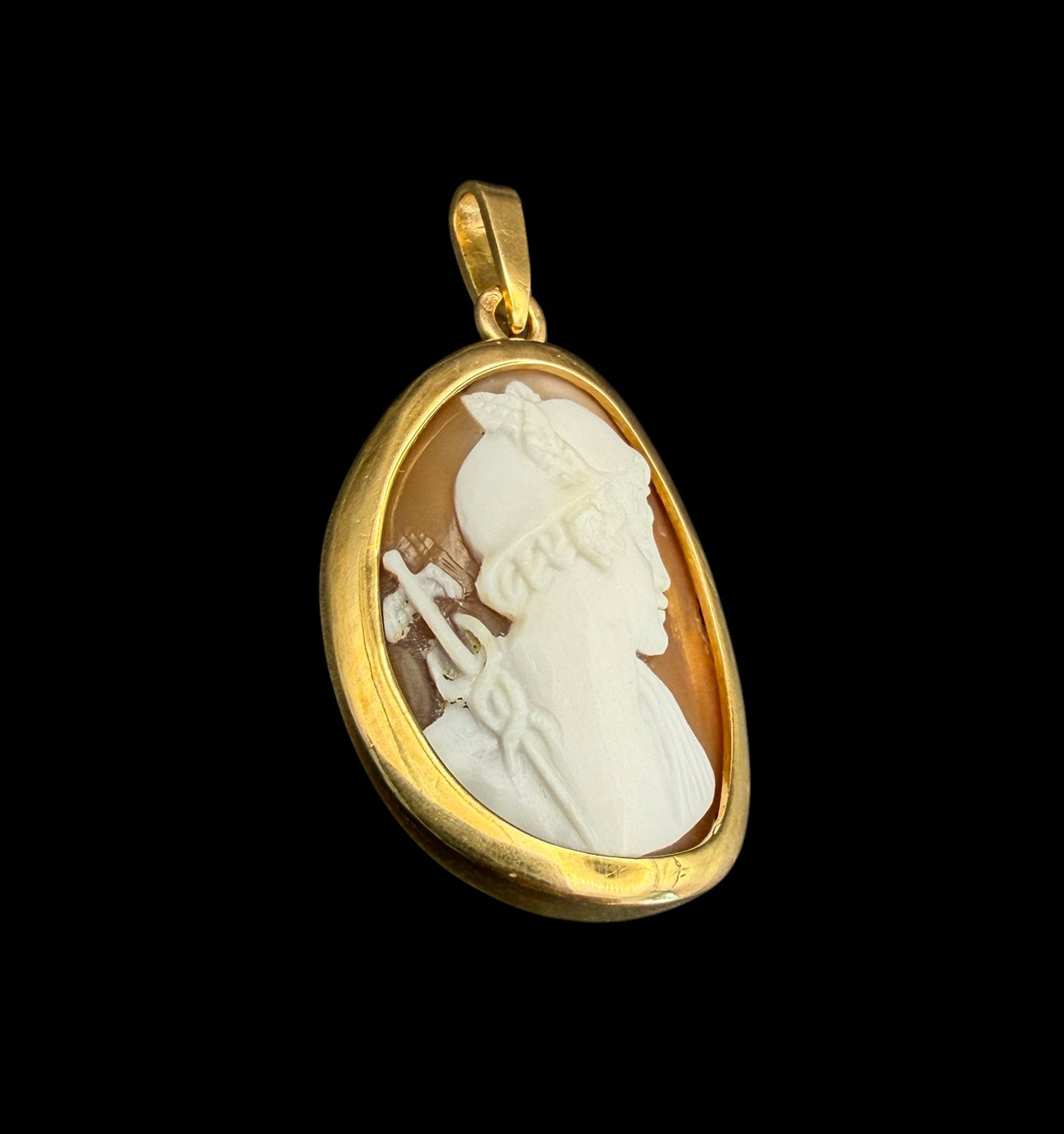 Divine Trickster Cameo Pendant
